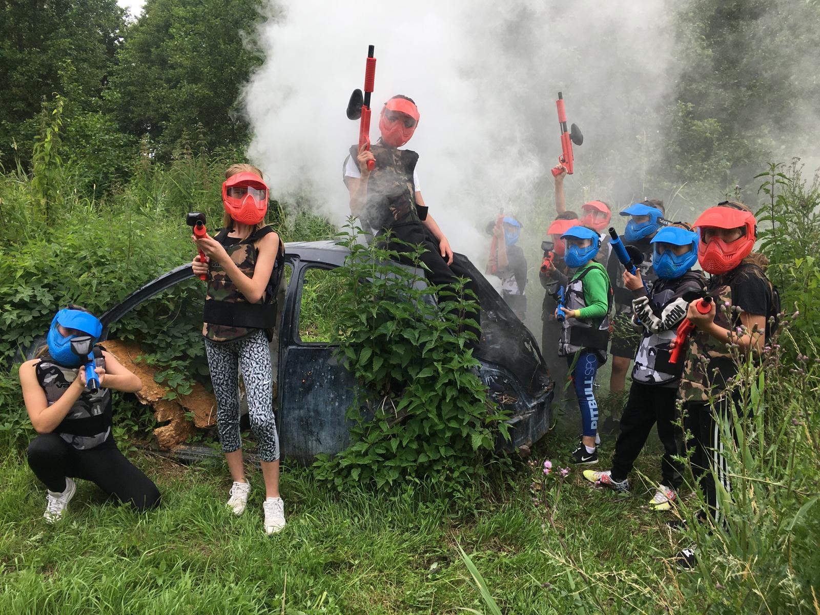 Profesjonalna akcja paintball