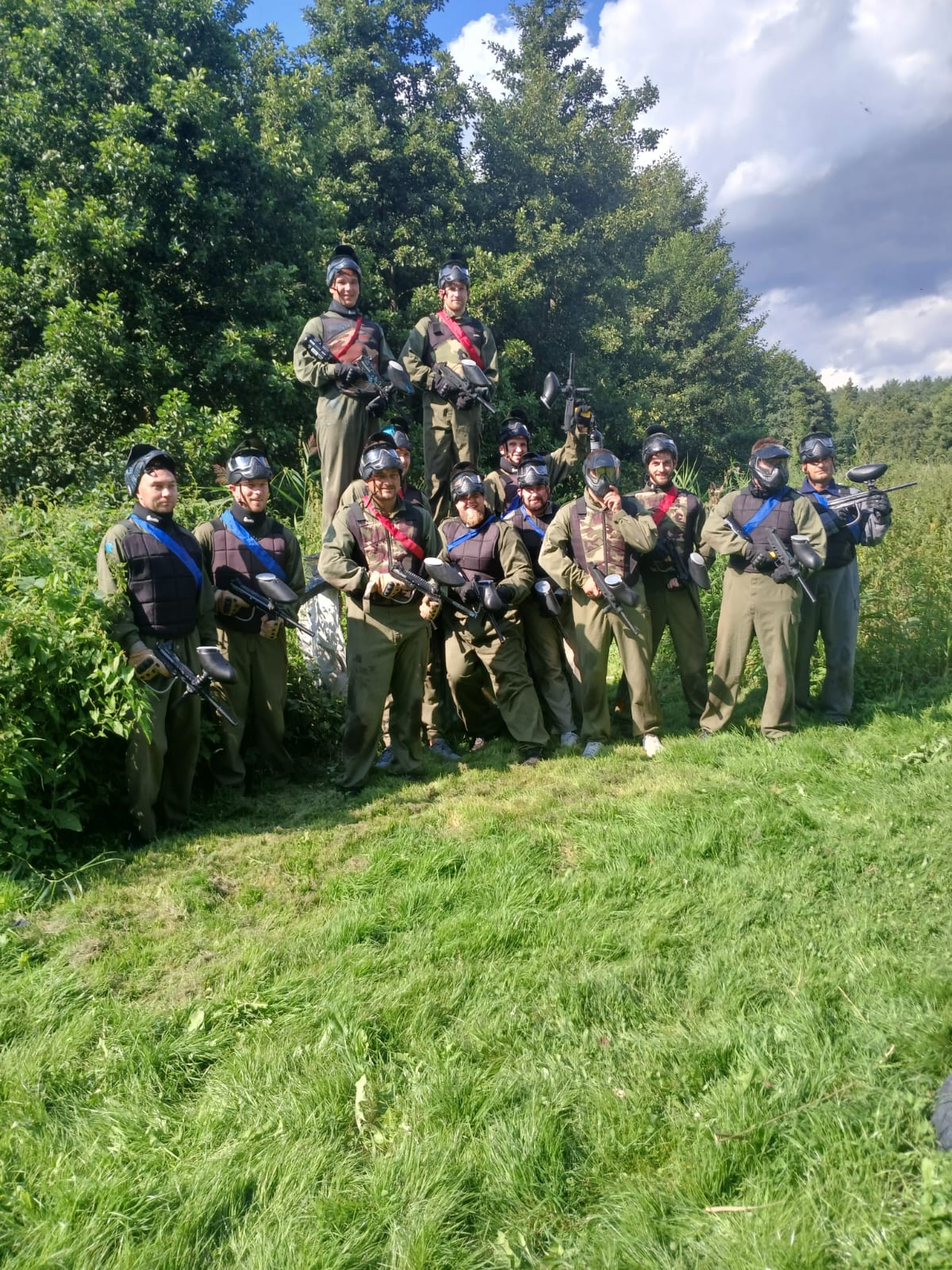 Paintball w akcji